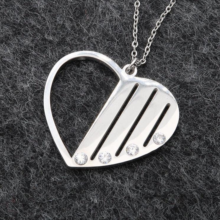 Halsband för damer "Family" Personlig gravyr med upp till 4 namn